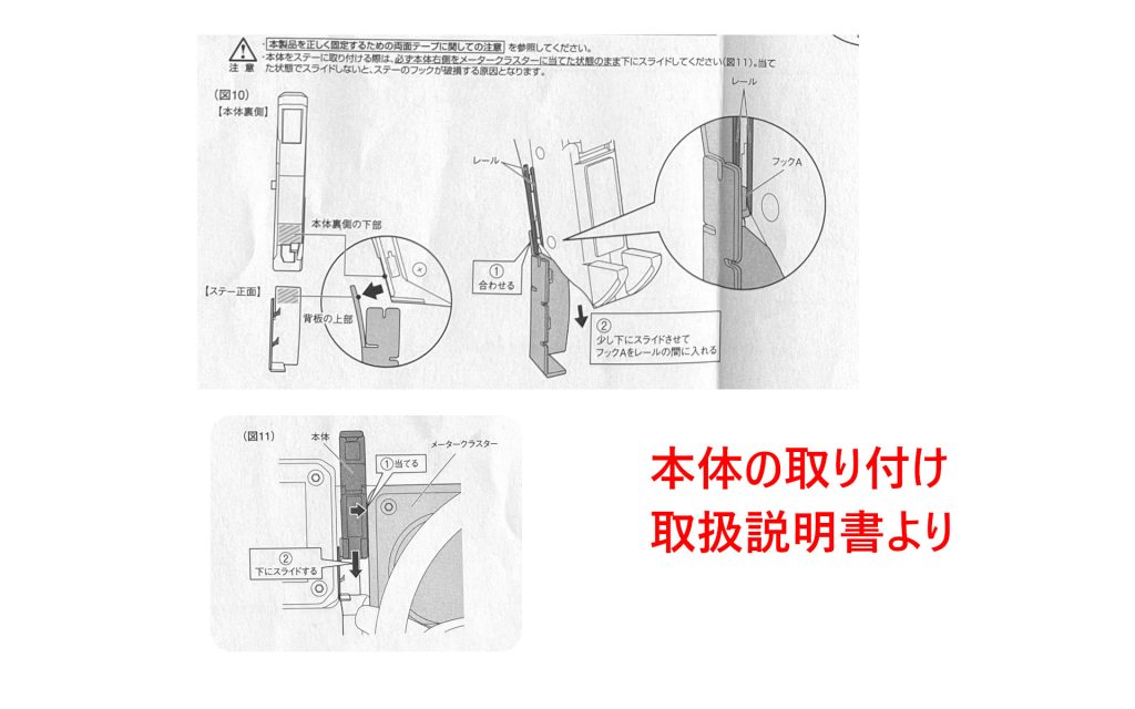 本体取り付け