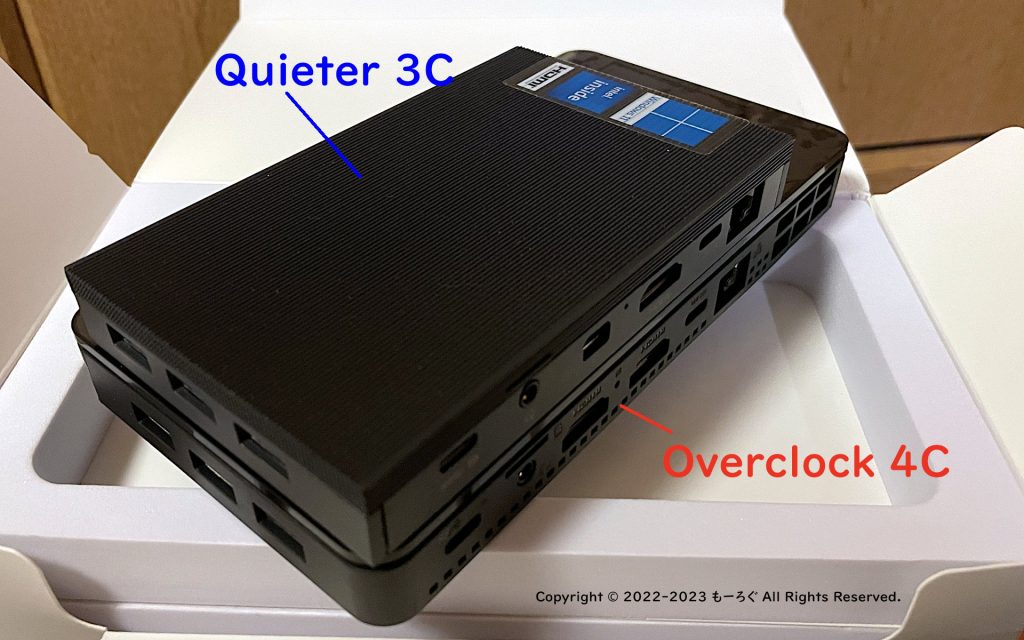 Overclock 4C-Quieter 3C