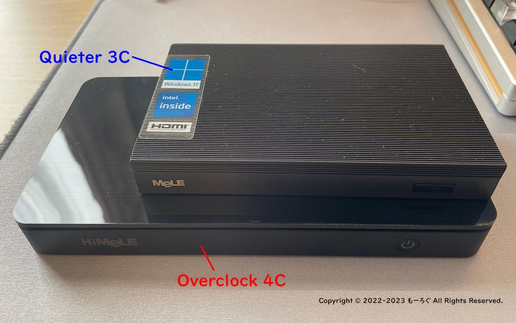 Overclock 4C-Quieter 3C 正面