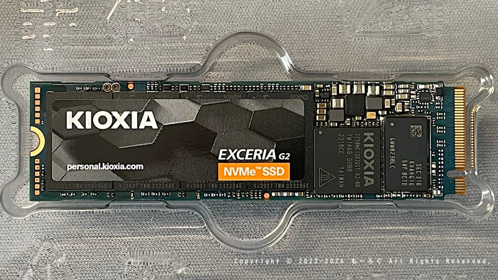 KIOXIA EXCERIA G2表面