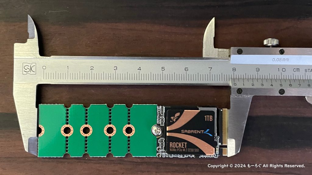 2230 to 2280 M.2 SSD Adaptor2